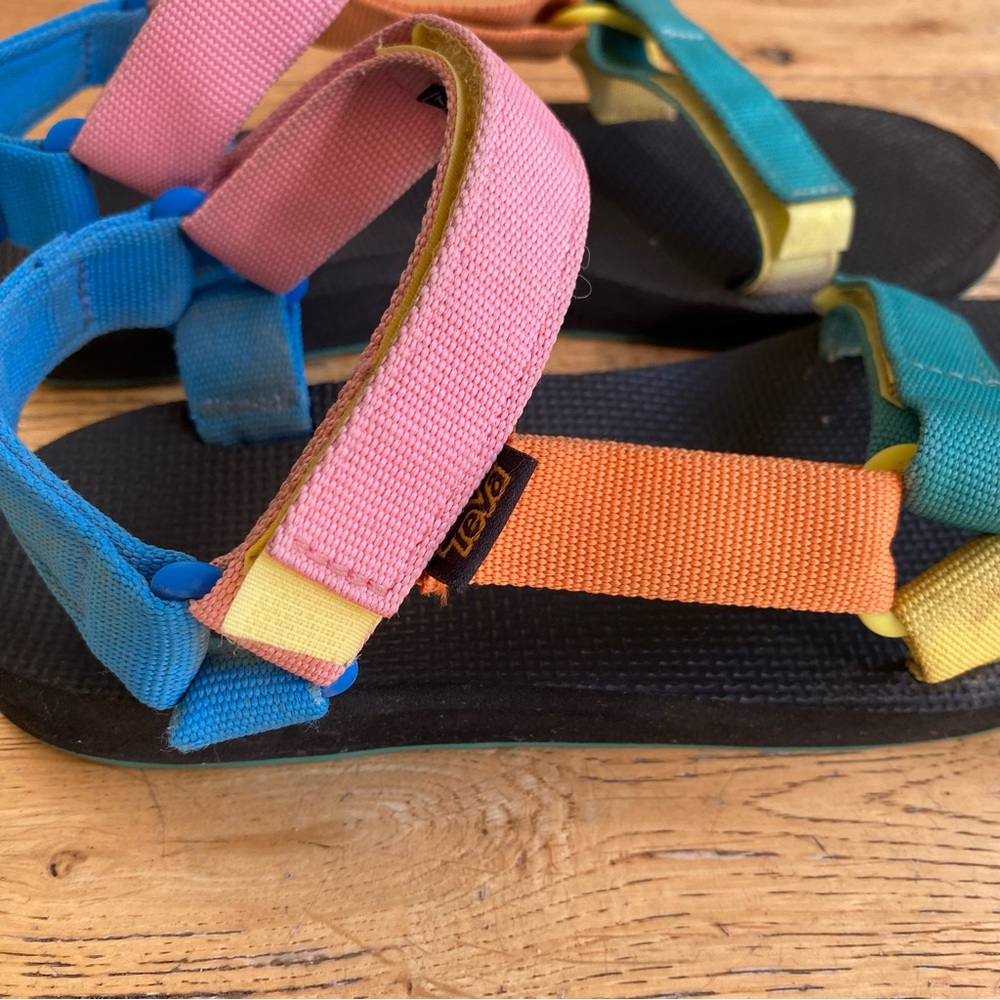 Teva Women's Colorful Strap Sandals - Picture 9 of 9